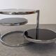 Table basse Space age à 3 plateaux par Leitmotiv-Swivel, Pays-Bas vers 1970