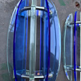 Two Veca Fontana Arte wall lights from 1970.