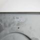 Doria Leuchten ceiling light 1960, Germany, Aluminum and Opaline + new chrome bulb