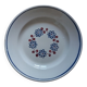 Faience dish Badonviller model Bagatelle Art Deco decoration early 20th