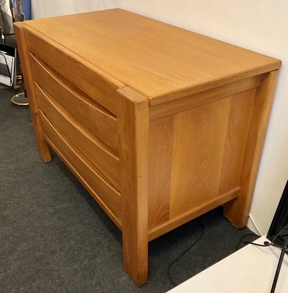 Chest of drawers in elm,1970