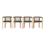 Set of 4 "String" chairs by Tranekaer