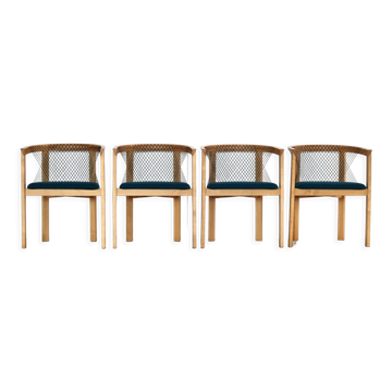 Lot de 4 chaises « String » by Tranekaer
