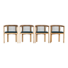 Lot de 4 chaises « String » by Tranekaer