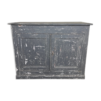 Weathered two-door sideboard
