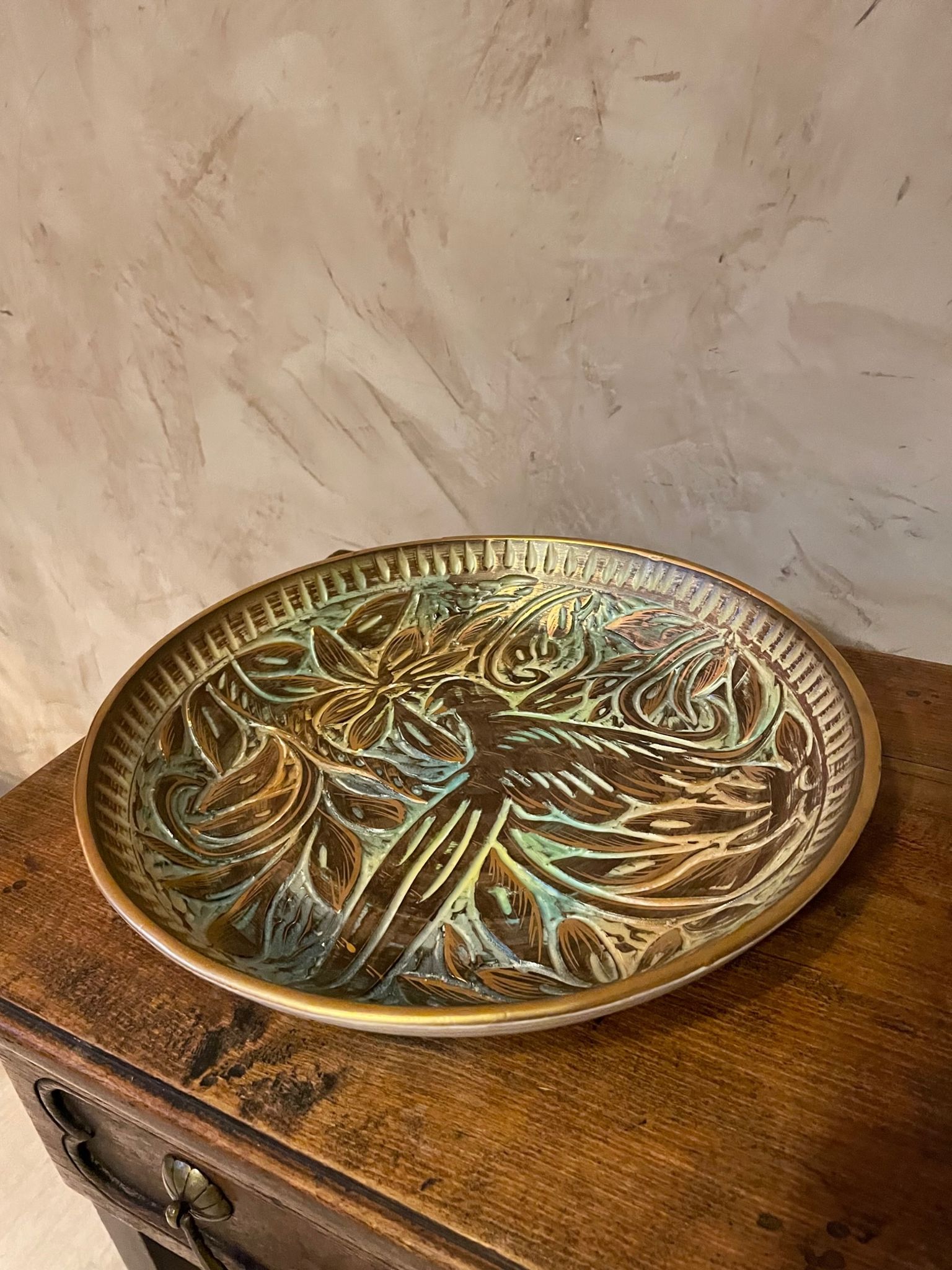 Plat céramique