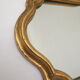 Ancien miroir de style  en bois tour doré, 41x27 cm