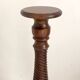 Vintage solid oak stool