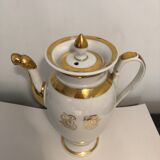 Porcelain coffee maker of old Paris