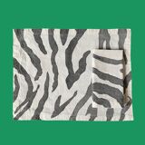 Zebra table set