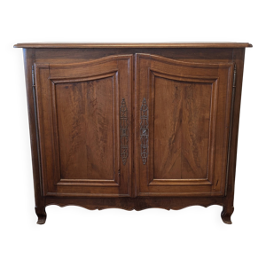 buffet en chêne et noyer