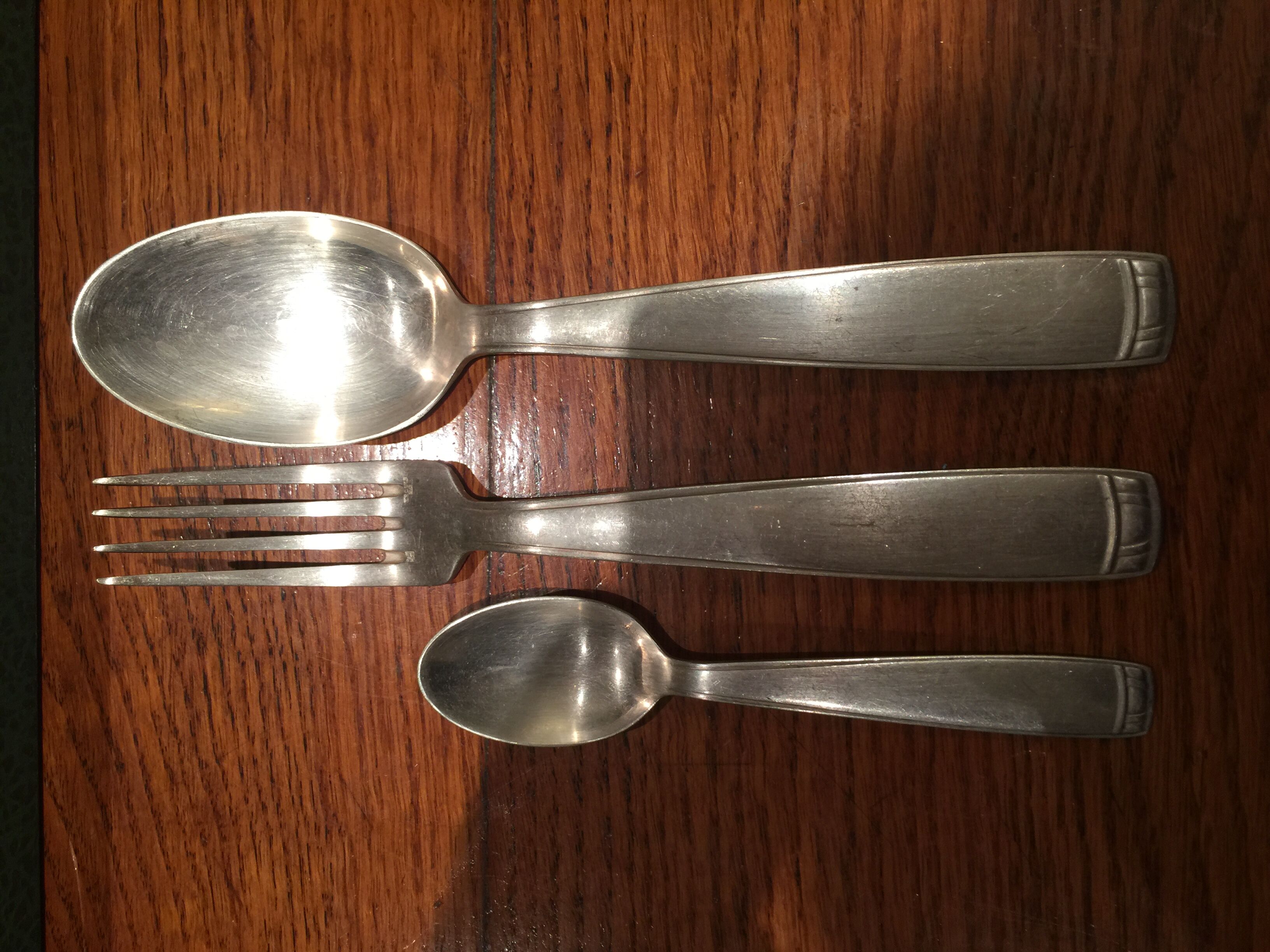 Housewife ercuis in silver metal