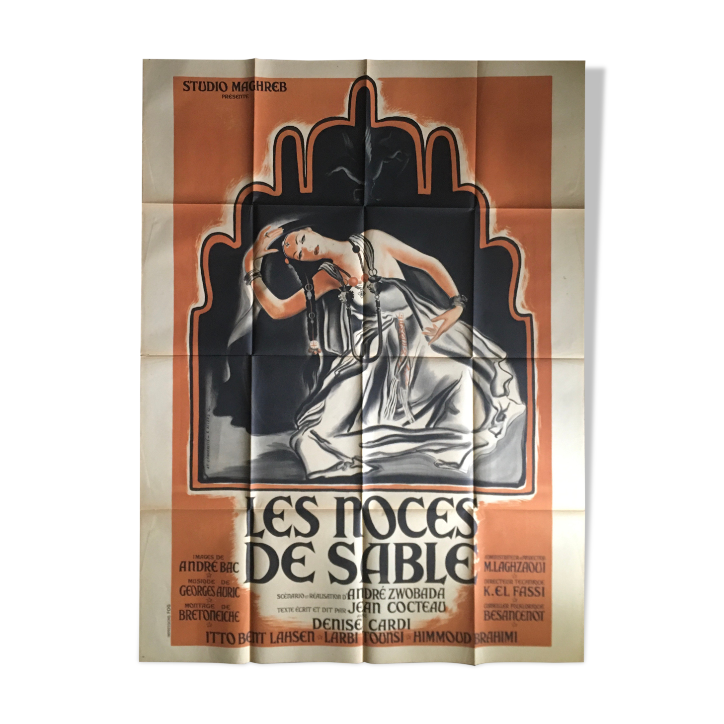 Les Noces de Sable - 1948 - original French poster