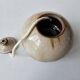Ceramic candlestick signed Pictogram (to be identified)