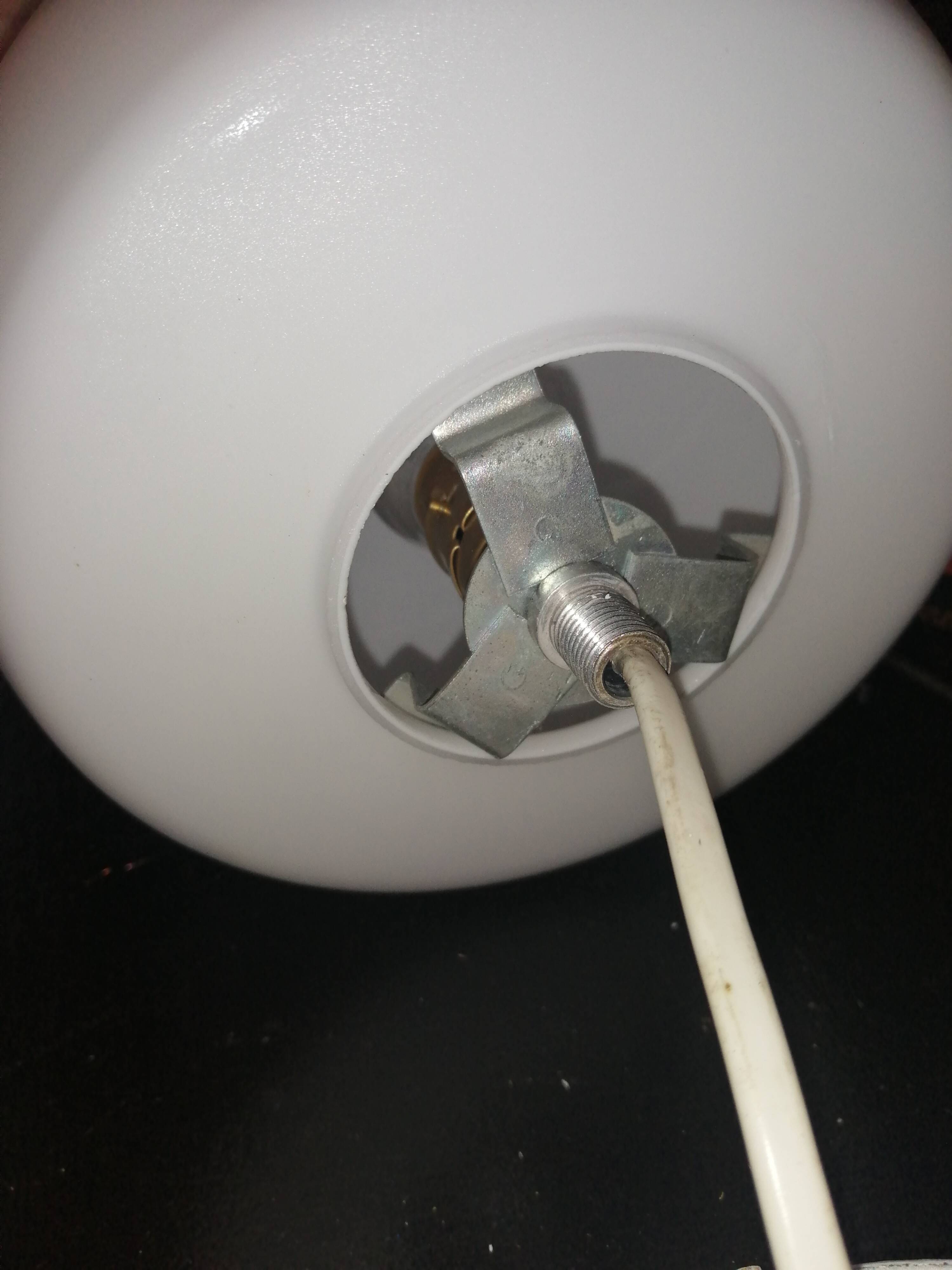 Set of 2 space age ''half sphere'' pendant lights in opaline vintage 1960