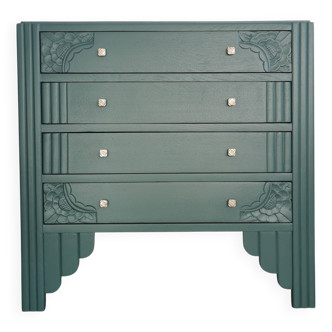 Art Deco chest of drawers
