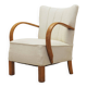 Oak armchair, Art Déco, 1950s, production: Denmark