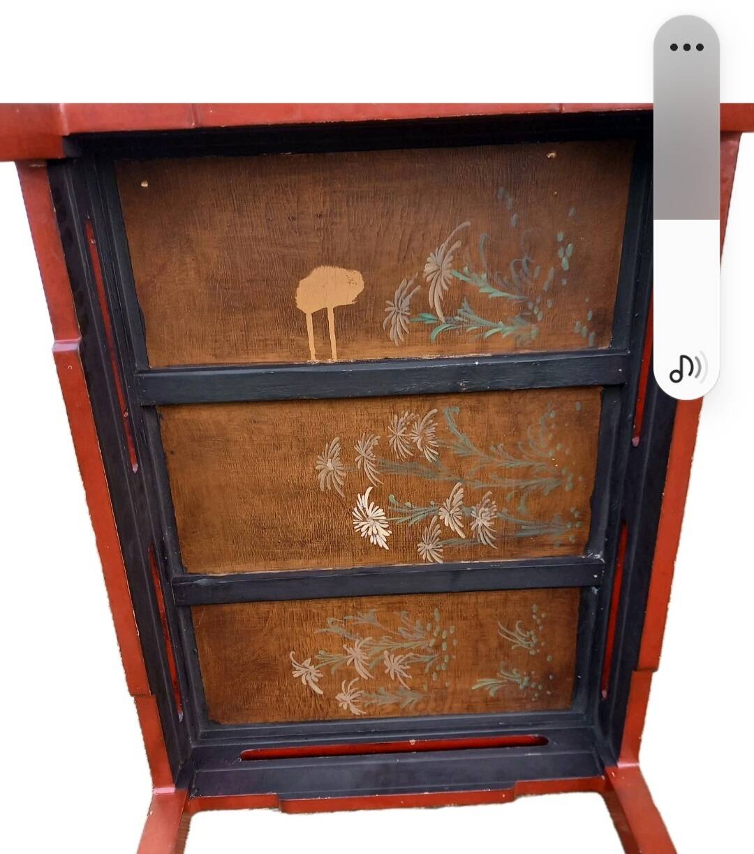 Table basse chinoise en laque