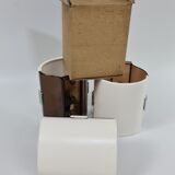 Three polish wall lamps by staczyk 80s