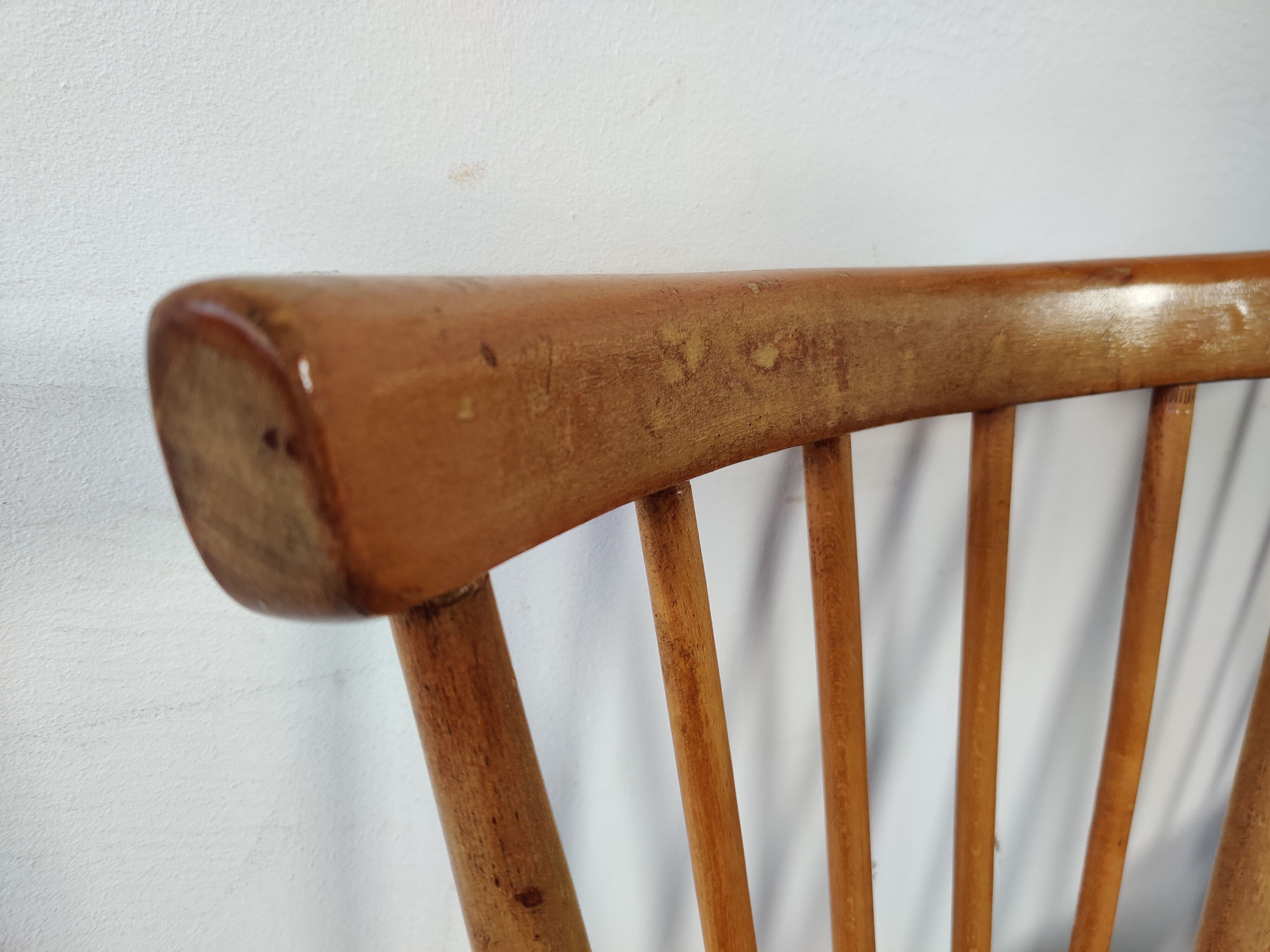 6 vintage bar bistro chairs, 50s/60s