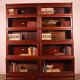 pair of Globe Wernicke London bookcases known as waterfall in mahogany circa