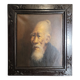 Asian Portrait Painting Oil On Canvas (Vietnam or China)