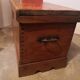 Solid wood chest