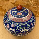 Antique Large Tongzhi Ginger Jar Qing Dynasty Chinese Ceramic 19th Century