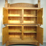 Buffet deux-corps en chene arts & crafts