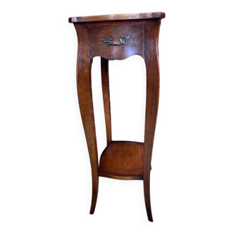 Jolie petite table d’appoint guéridon vintage