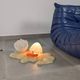 Broken egg alabaster sculpture lamp by Marco Ricciardi, Italy, 1980s
