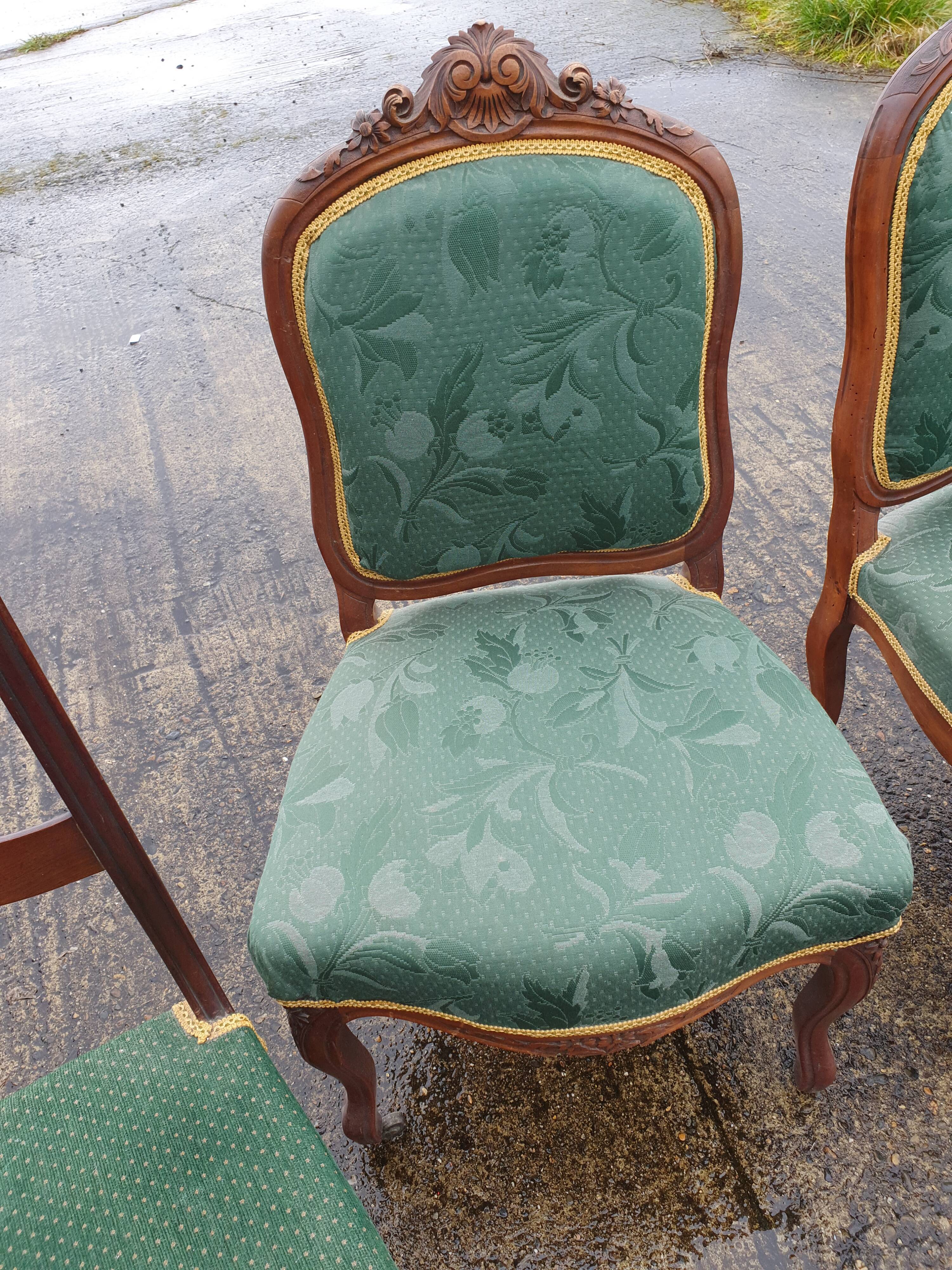 Pair of chairs style Louis XV