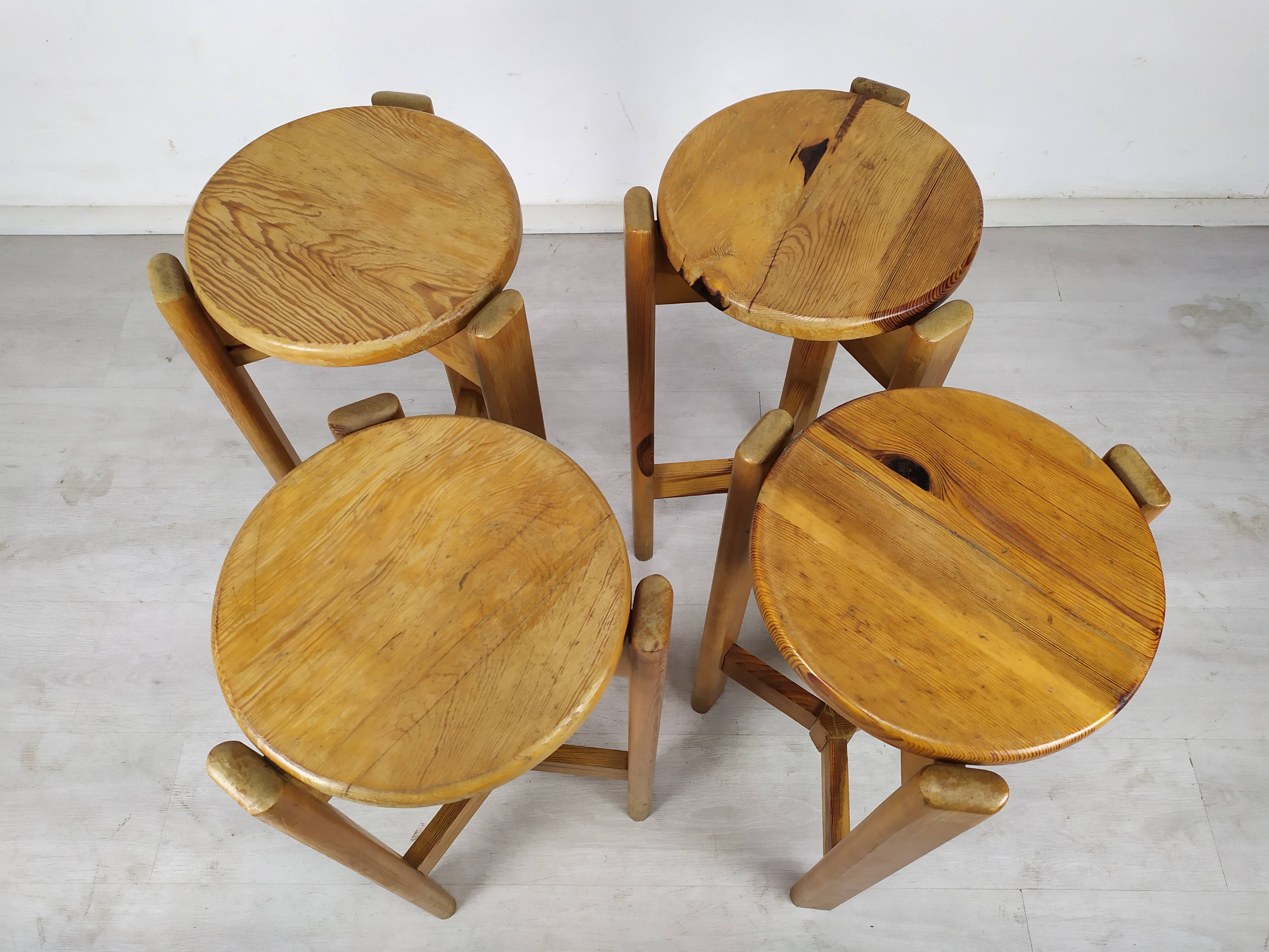 Vintage chalet bar stools