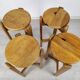 Tabourets de bar vintage chalet