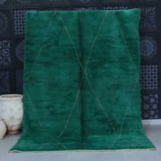 Moroccan green rug - Custom rug 2.5/1.5m