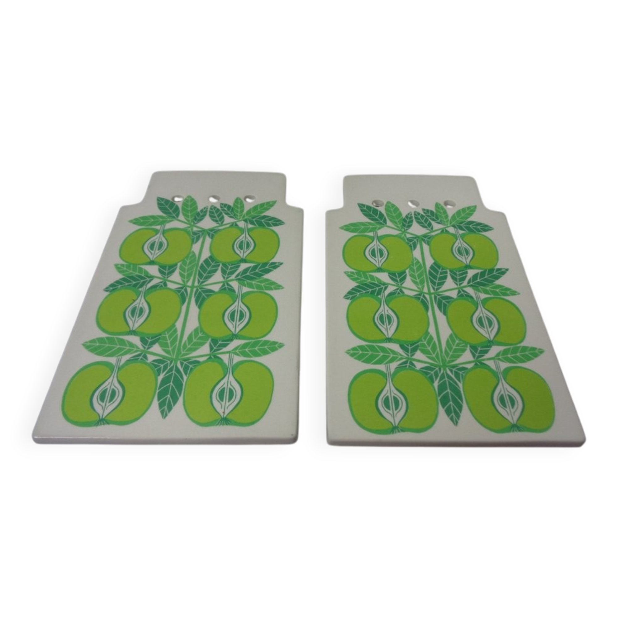 Serving Plates by Raija Liisa Uosikkinen for Arabia, 1960s, Set of 2