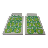 Serving Plates by Raija Liisa Uosikkinen for Arabia, 1960s, Set of 2