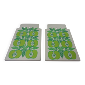 Serving Plates by Raija Liisa Uosikkinen for Arabia, 1960s, Set of 2