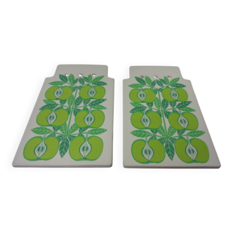 Serving Plates by Raija Liisa Uosikkinen for Arabia, 1960s, Set of 2