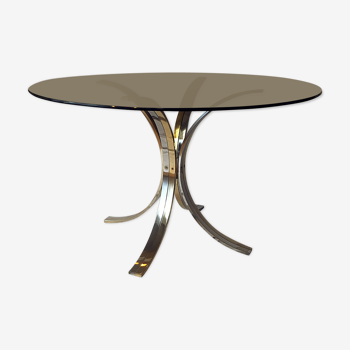 Golden and chrome table 1970