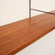 60s wall unit for books in teak