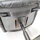 Postmodern Black Leather Office Chair by Vico Magistretti for ICF Design, 1978