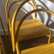 4 vintage metal chairs 1980