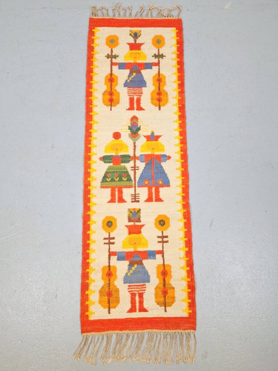 Vintage Chapel Kilim by Maria Domanska for Wawel Broste Kobe, Denmark, 1960s