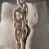 CERAMIC CHAIN VASE