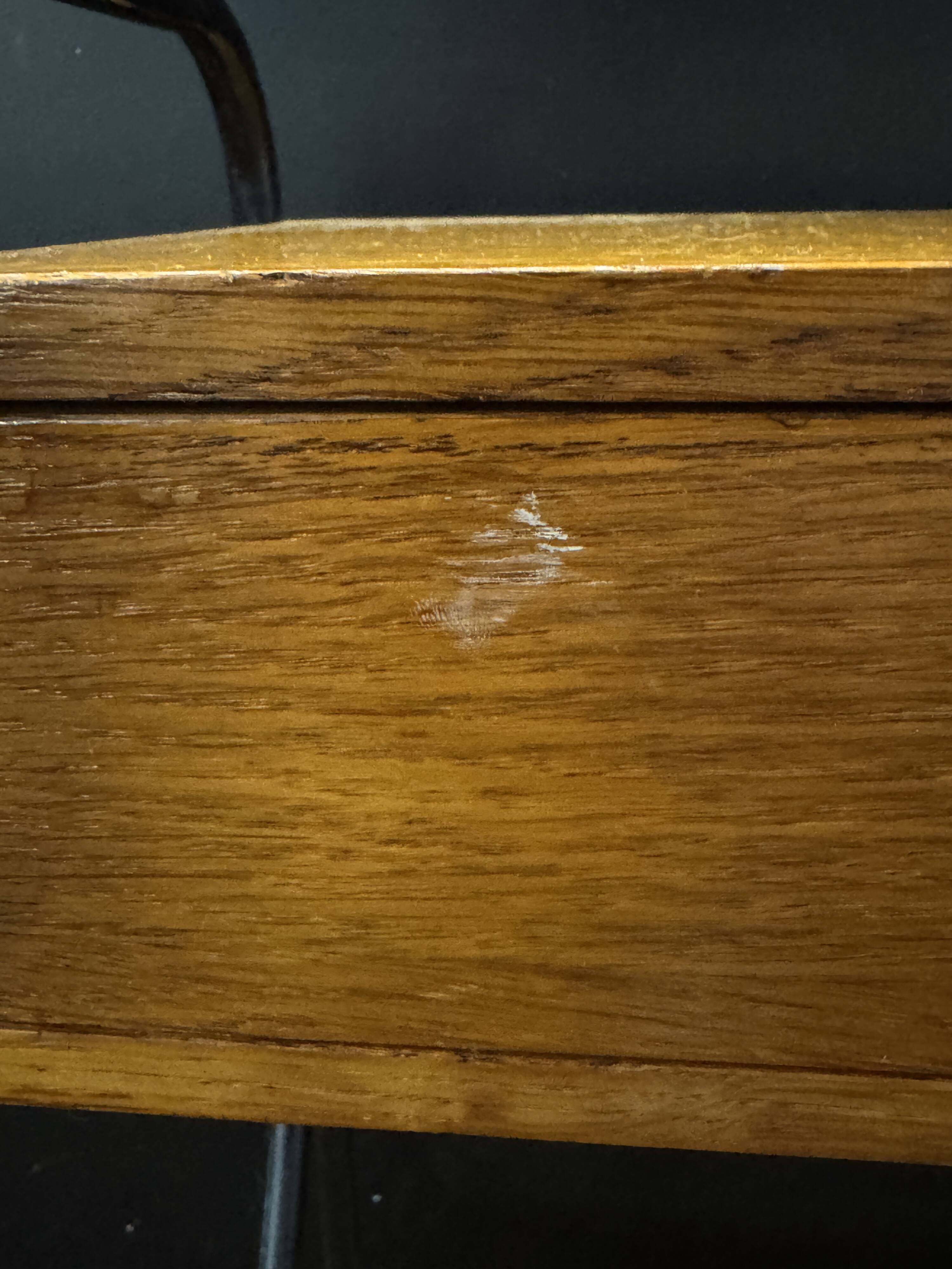 Vintage bedside table by Jacques Hitier – 1950s