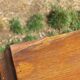 Vintage oak chest of drawers with 5 drawers from the 1950s.