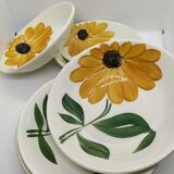 Assiettes creuses Gien vintage