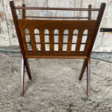 Scandinavian Folding Magazine Rack CEES BRAAKMAN for Pastoe Wood 1960s