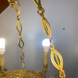 Lustre néo gotique violet le duc